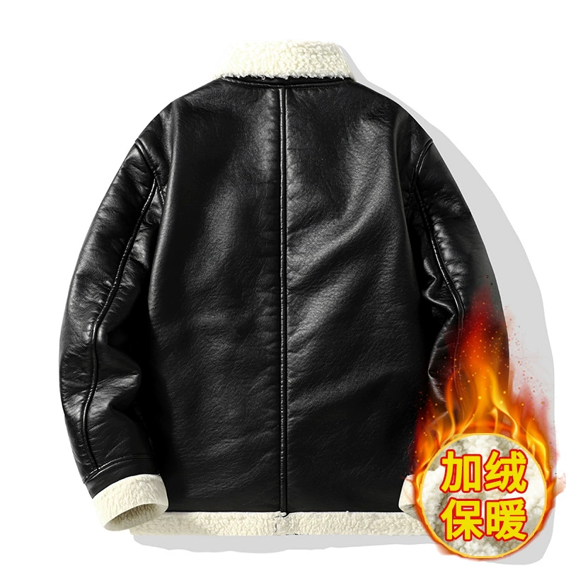 Demi-season fashionable keep warm jacket