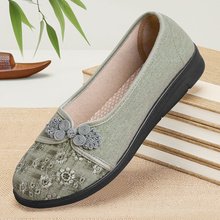 老北京布鞋女夏季2025新款奶奶防滑妈妈正品老太太舒适透气老人鞋