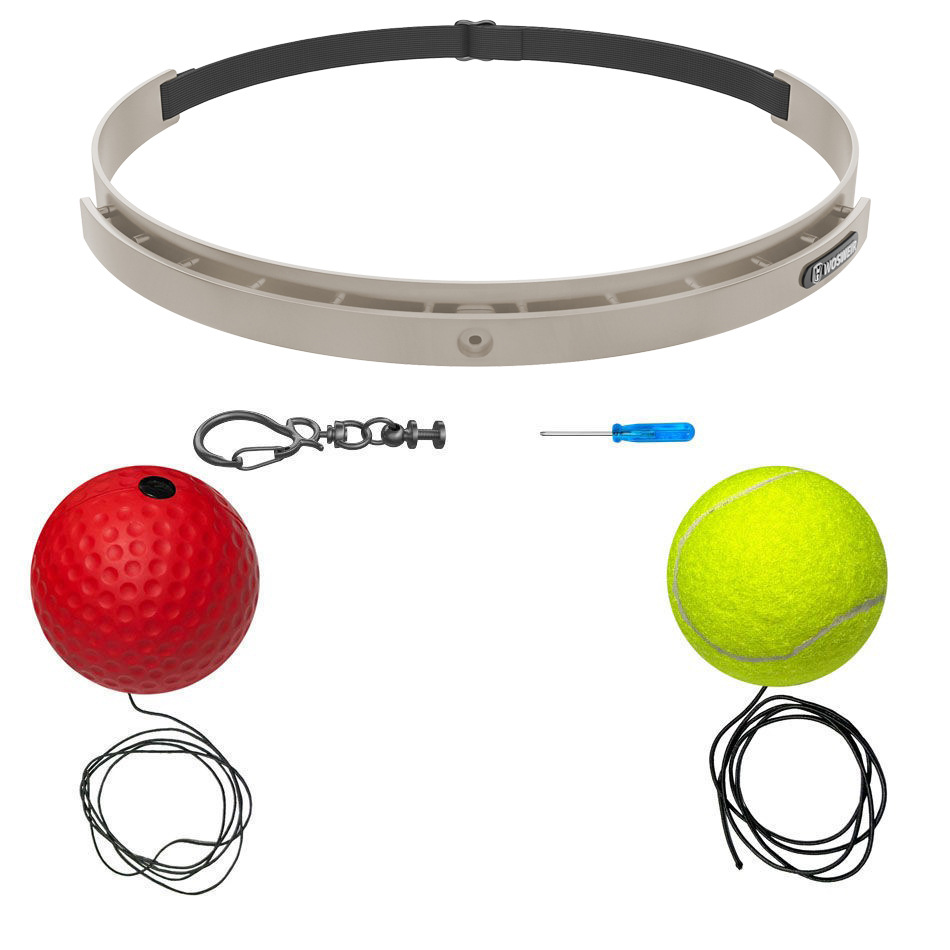 Bola de reacción de boxeo montada en la cabeza Descompresión para niños Bola de ventilación Bola de velocidad mágica Entrenamiento de habilidades para adultos Sala de fitness