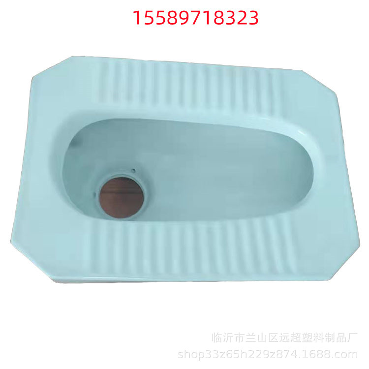 农村改厕陶瓷蹲便器 旱厕旱坐便干湿分离八角蹲便陶瓷s弯防臭蹲便