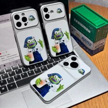 适用秒变苹果17PROMAX电镀壳搞怪拿铁小丑鱼iPhone18手机保护套16