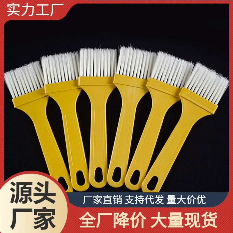 Пластиковая щетка для чистки, кисть для рисования, бытовая, устойчивая к высоким температурам, кисть для блинов, кисть для инструментов для рисования, кисть для барбекю, кисть для пересадки, кисть для доски