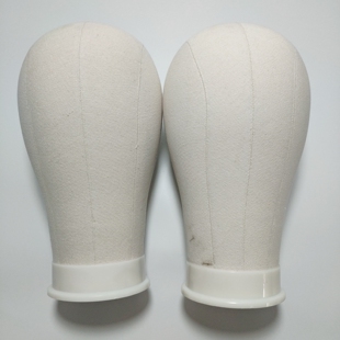 Head Mold Wig Bracket Finishing Wig Styling Needle Wrong Cloth Mold Head Canvas Head Model Head Wig Cloud