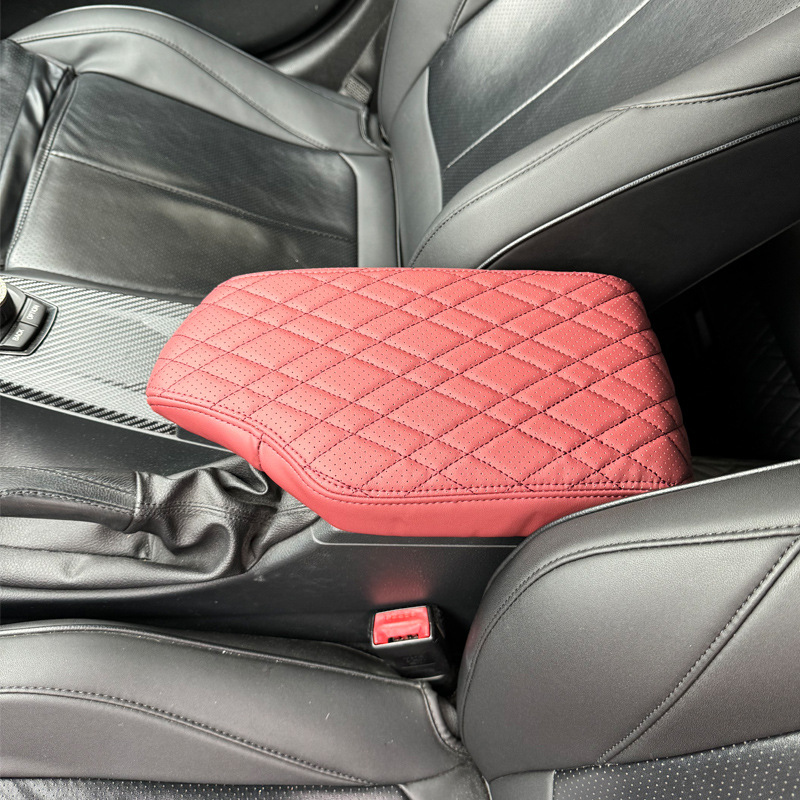 Adecuado para todas las BMW series 5 series 7 series X5X6X7, caja de reposabrazos de doble apertura para coche, almohadilla de refuerzo de espuma viscoelástica, cubierta de reposabrazos