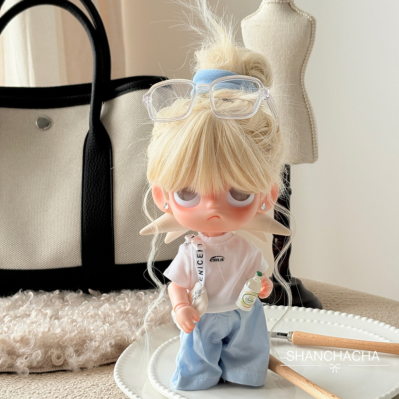 Zsiga Ga Zi Sister Doll Clothes First and Second Generation 8-Point Movable Doll White Skin Replacement Outfit Xiao Liu 20cm Only Clothes Bjd Zsiga Ga Zi Sister Doll Clothes First and Second Generation 8-Point Movable Doll White Skin Replacement Outfit Xiao Liu 20cm Only Clothes Bjd