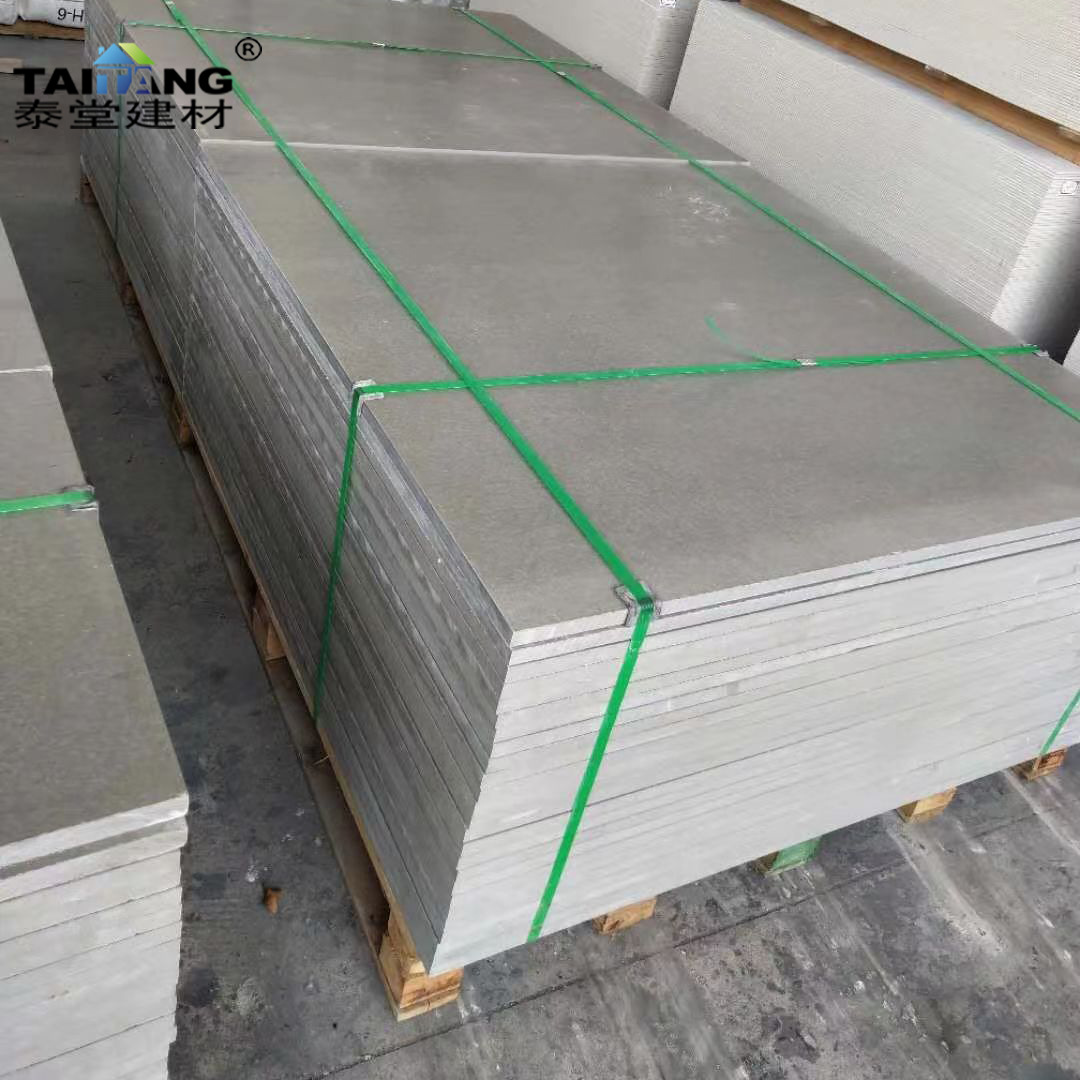 Tablero de fibra de cemento de tamaño estándar Zementplatten Techo de tablero de fibra de cemento