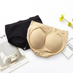 Cross-border triangle fake butt women's buttocks and plump underwear padded peach buttocks breathable body shaping fake pp butt lifting pants