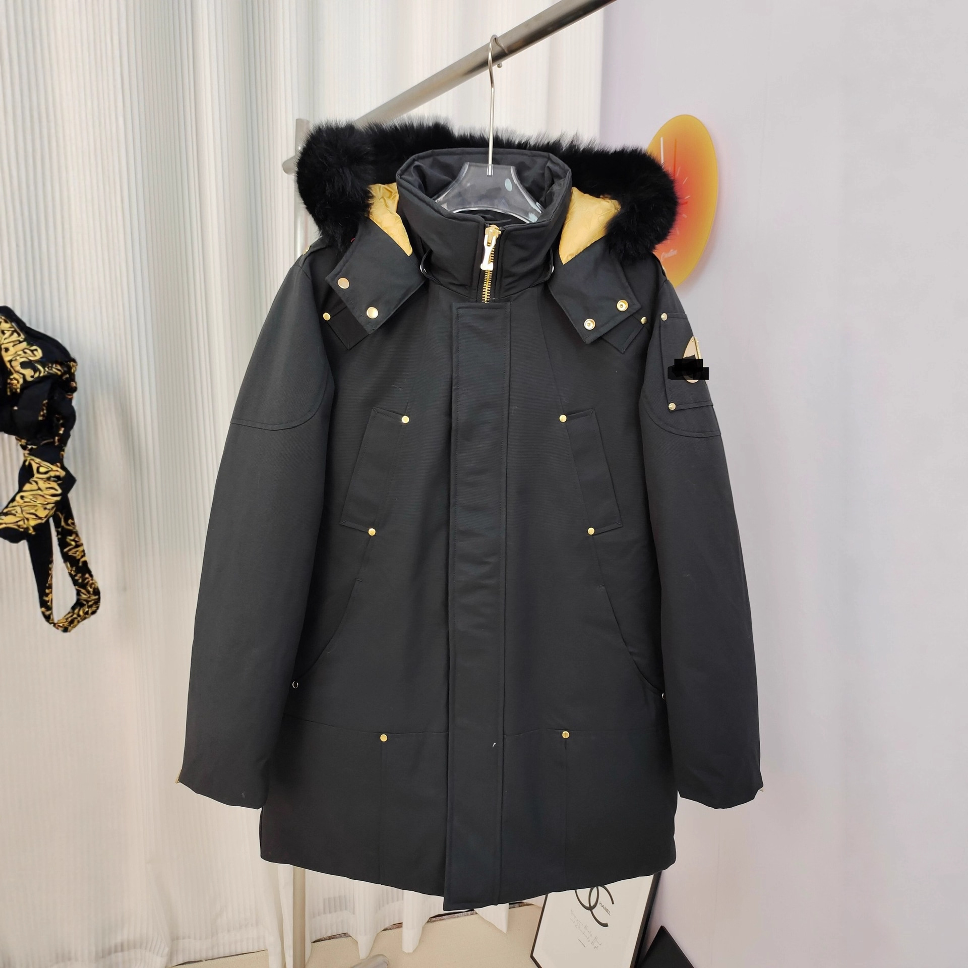 高版本01款男款长款加拿大金剪刀保暖的羽绒服中长款2026新品