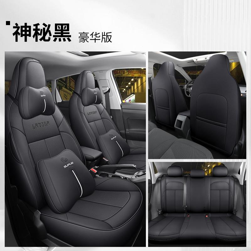 Modelə uyğun (Original) oturacaq örtükləri – Volkswagen XR 2023 - deluxe-full-coverage-mysterious-black-customized