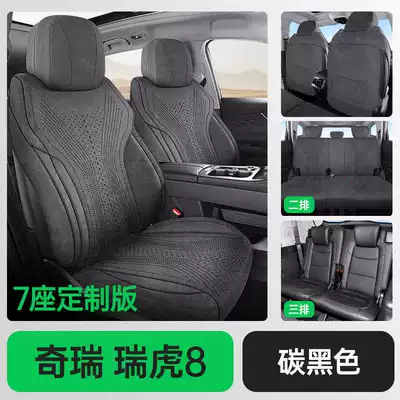 Modelə uyğun (Original) oturacaq örtükləri — Seat Pad - carbon-black-seven-seater-standard-version-note-the-model-year