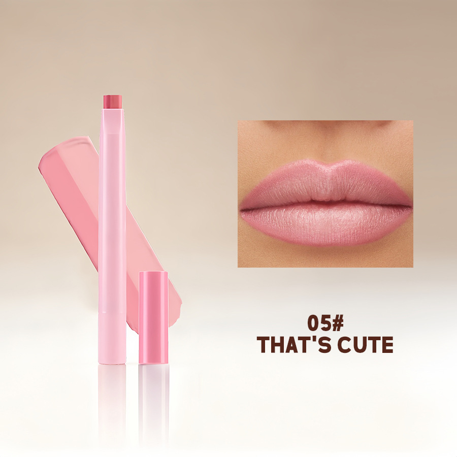 El estilo transfronterizo sin logo matte lipstick lipstick multifuncional eye-liner reposición de color y brillo humectante lipstick pen image 10