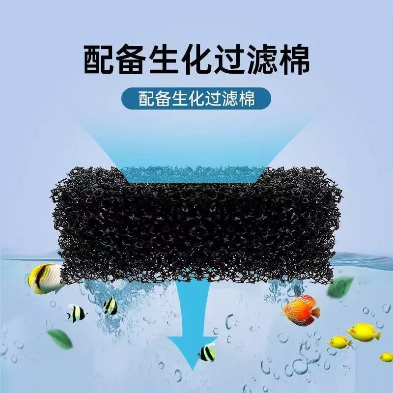 Filtro de pecera Ciclo de purificación de agua Filtro de cascada externo pequeño Pecera sin agua Bomba de agua USB de pared 5V
