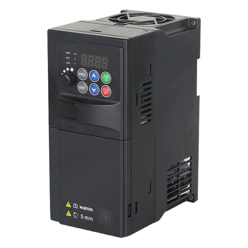 Инвертор однофазный 220В, трехфазный 380В, для управления скоростью двигателя 5.5/7.5/11 кВт, для вентиляторов и насосов.