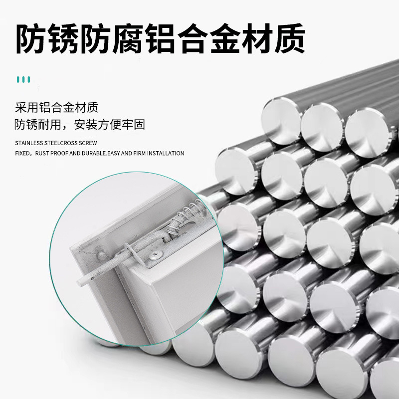 Inspection cover for the ventilation opening of the Yan'an grid mask louver, aluminum door, type return air central air conditioning outlet