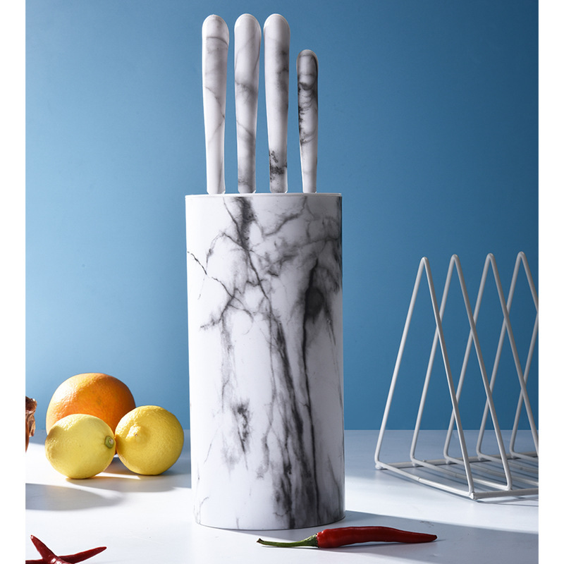 Fábrica directa nuevo mármol de cocina herramientas domésticas con cuchillo de cuchillo con cuchillo de cuchillo de acero inoxidable