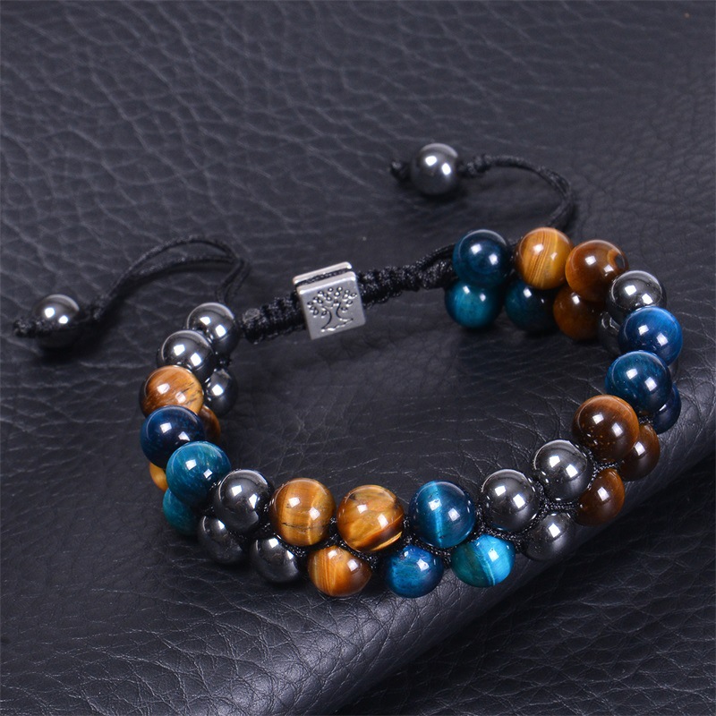 Geometric Pattern Fashion Geometric Natural Stone Handmade Bracelets 1 Piece