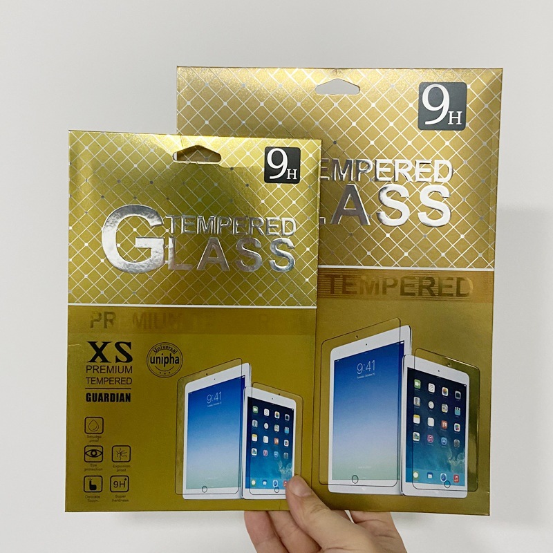通用iPad Pro mini钢化玻璃膜包装盒 11寸/8寸玻璃保护贴膜信封盒