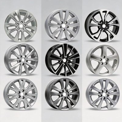 15 1617inch Rongwei 350 I6 EI5 E550 360 RX5 MG MT6 aluminum alloy wheel rims