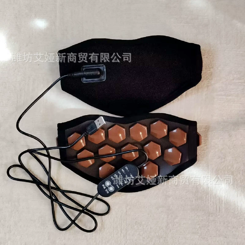 Турмалин шейный горячий компресс защита шеи пояс USB нагрев теплый артефакт Maifan Камень шарф Германит холодный компресс горячий компресс