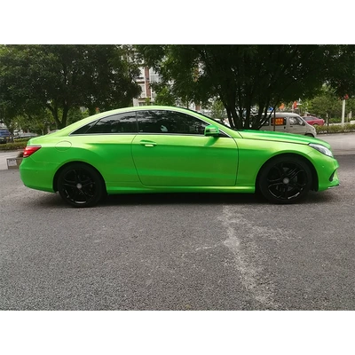 Car Sticker Pet Material Color Changing Film Phantom Metal Series Car Film Oem White Package Custom Factory Wholesale Price (Auto Color Change Film) - symphony-metallic-apple-green-152m16m