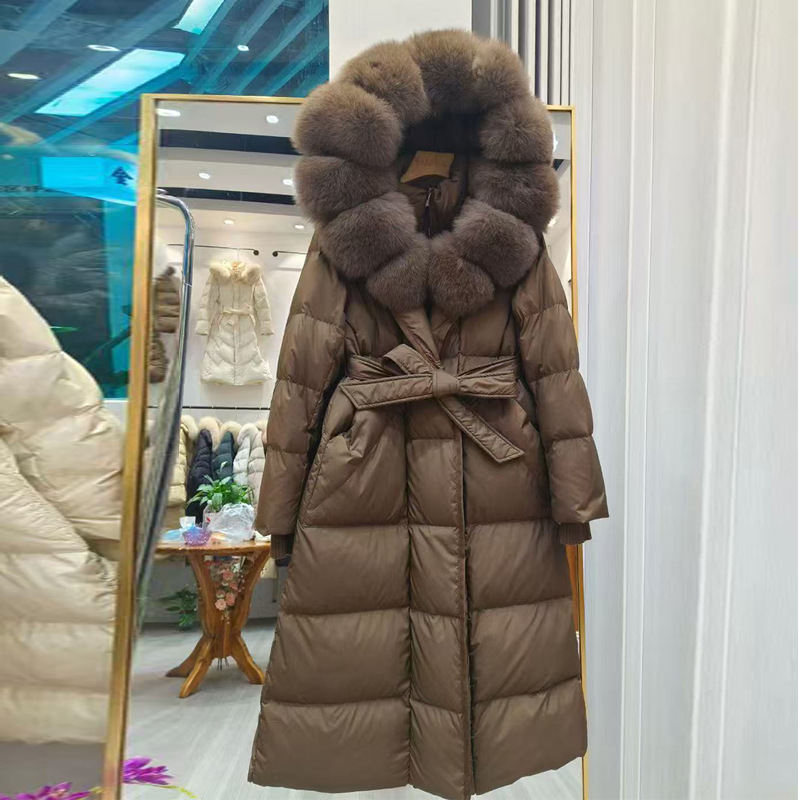 카멜 색상 + 카멜 색상 퍼 칼라