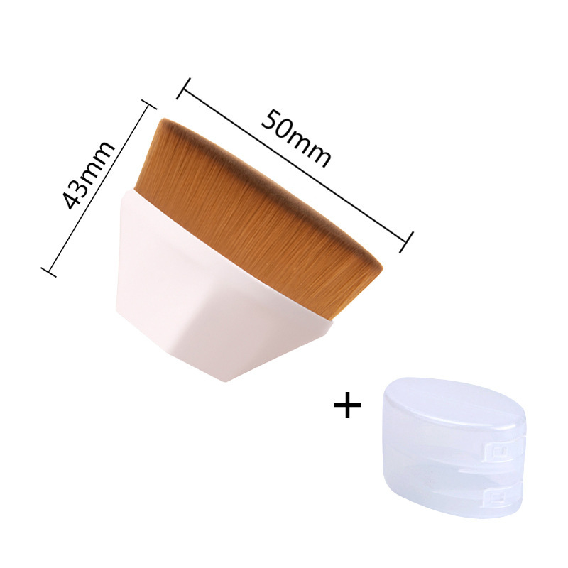 Juego de brochas de maquillaje No. 55, brocha para base de maquillaje, brocha mágica de cabeza plana, corrector sin costuras en forma de pétalo, herramienta de belleza, brocha de maquillaje Cangzhou