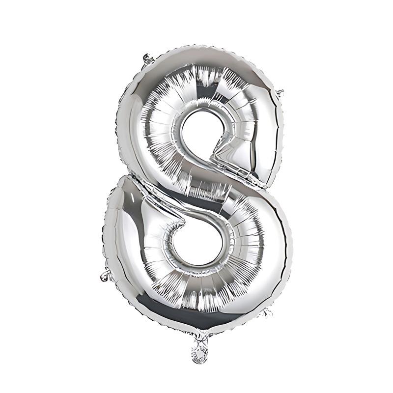 [Hengyue] globo decorativo para Sala de bodas, globo con números grandes de 32 pulgadas, decoración para fiesta de banquete de cumpleaños