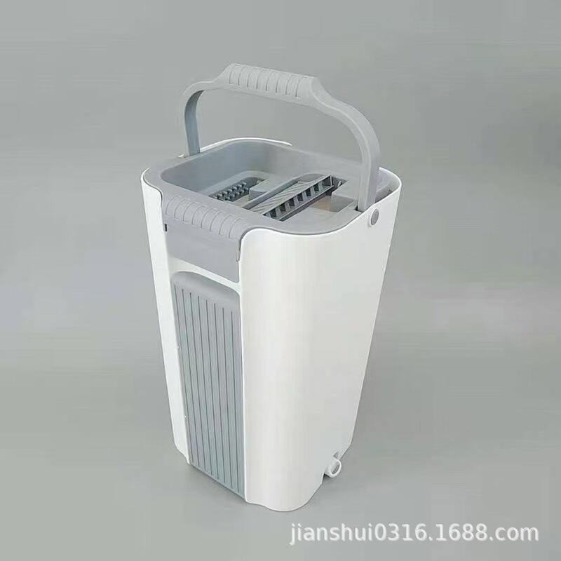 Lazy Hand-Washable Mop Household Scratch-Off Mop Bucket Mopping Flat Mop Douyin High-Efficiency Dust