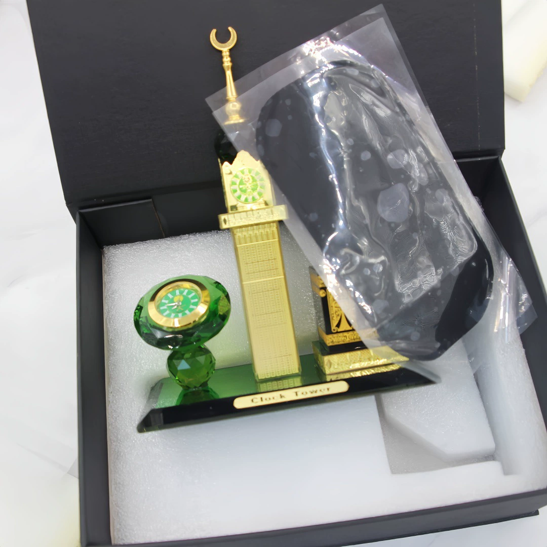 跨境直供中东阿拉伯经典建筑旅游纪念品水晶礼品摆件TEMU amzon