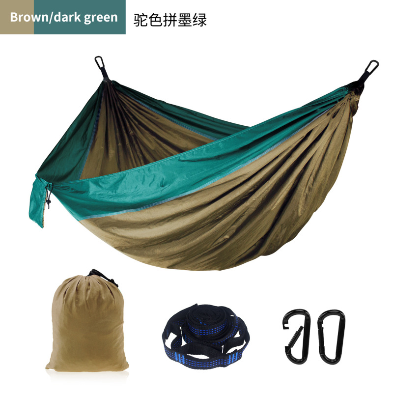 高帯調節バンドシングル二人屋外ハンモックナイロンハンモックアマゾン熱売クロスボーダー工場スポット|undefined