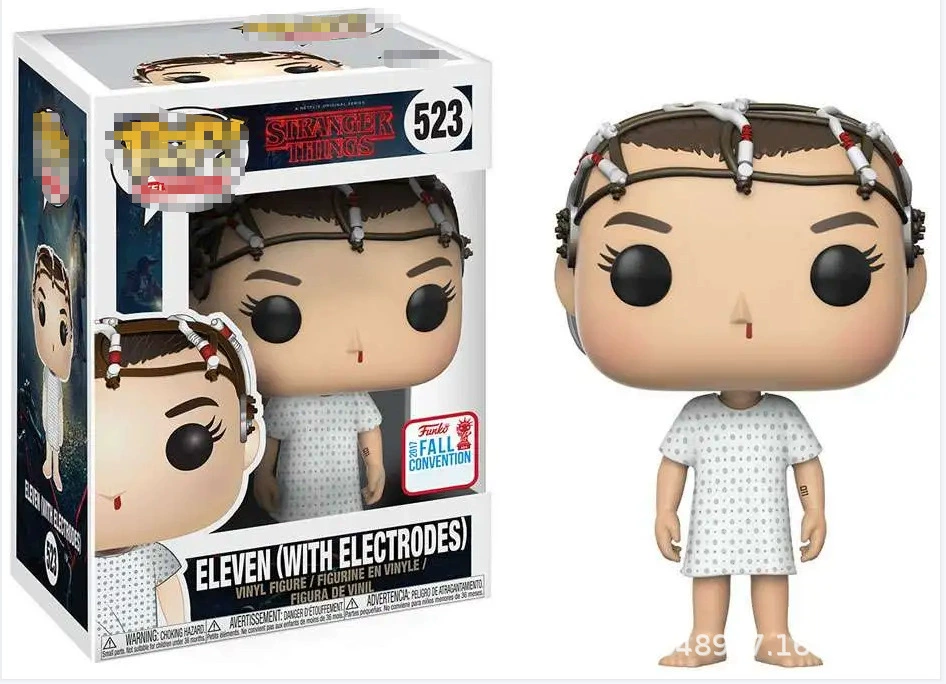 Коллекция фигурок в стиле Pop — Stranger Things, разные персонажи (Дастин, Стив, Одиннадцать, Робин, Демогоргон)