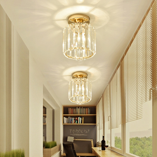 Light Luxury Crystal Aisle Ceiling Light—Simple & Modern, Perfect for Corridors, Foyers, and Balconies—Stylish & Unique—2024 New Arrival