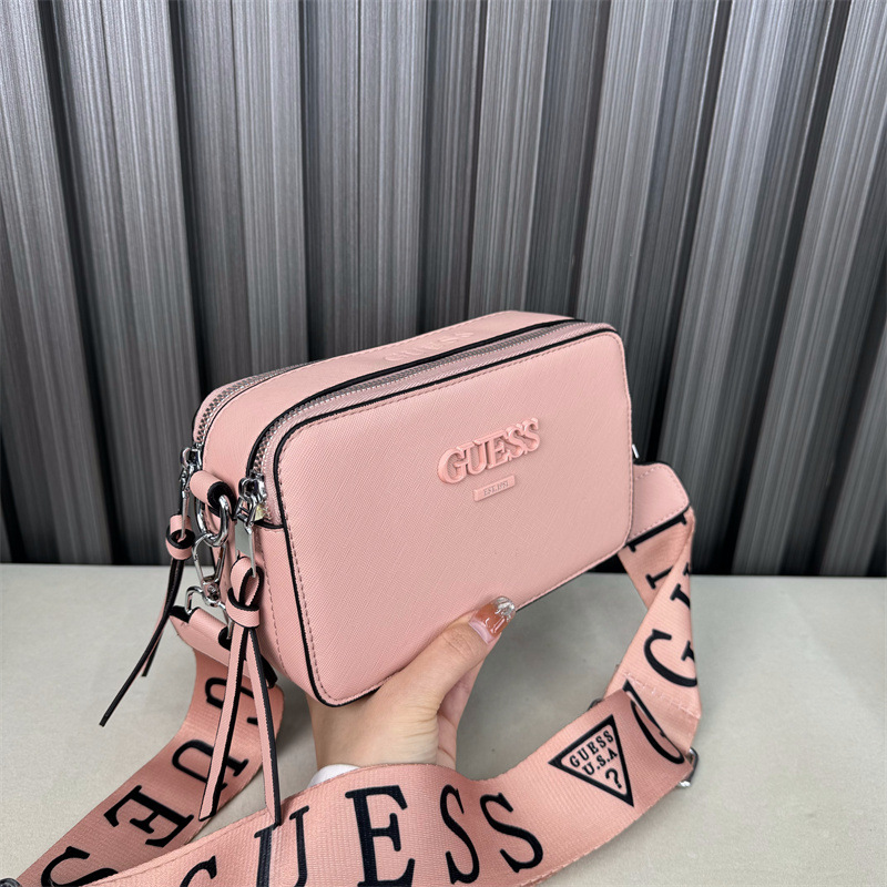 Patrón cruzado comercio exterior transfronterizo nuevo bolso de cámara letra de un solo hombro mensajero bolso femenino bags mensajero portátil pequeño bolso cuadrado marea