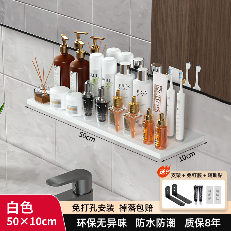 Espejo frontal almacenamiento rack nogal baño cocina almacenamiento rack madera maciza partición pared colgante rack