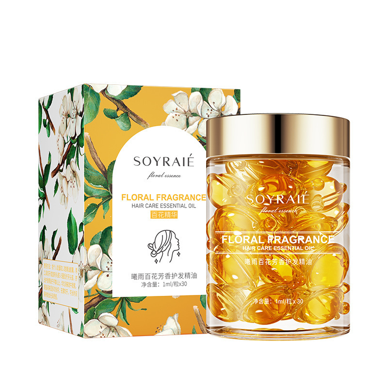 Xiyu Rose Aromatic Hairement Essence Oil Mejora el frizz y suaviza el cabello Aceite esencial para el cuidado del cabello Spot de fábrica al por mayor