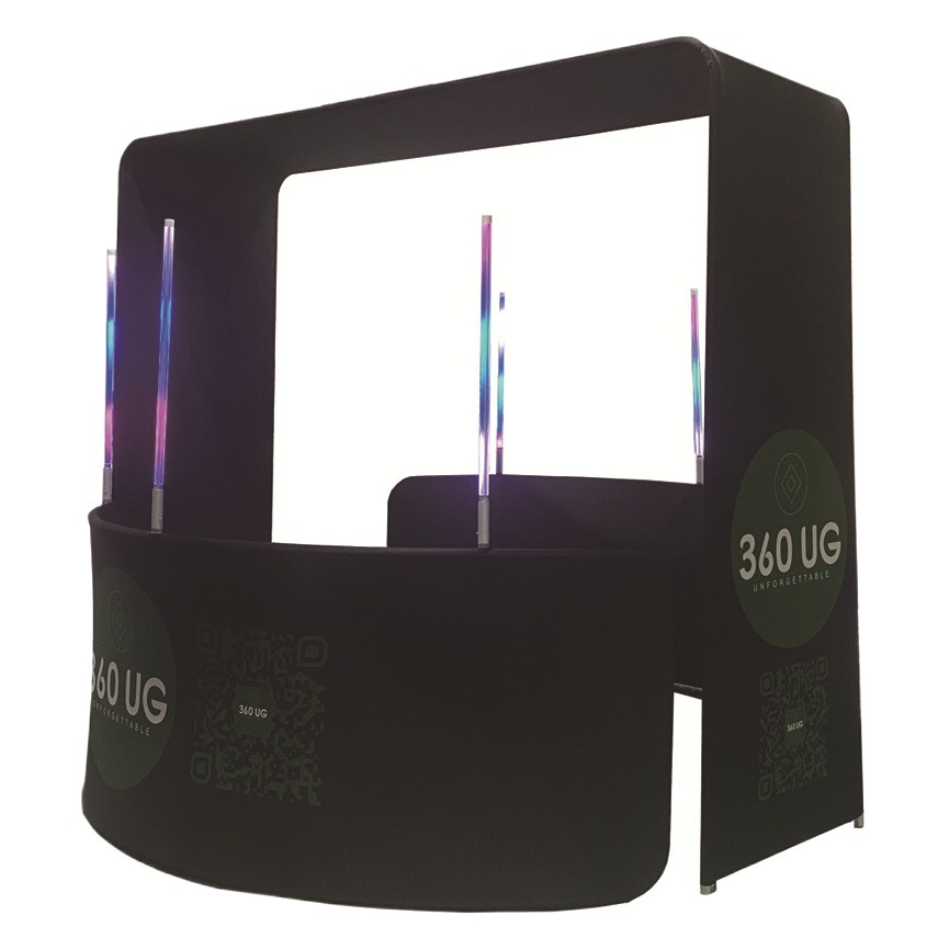 Cross-border exclusivo 360Photo Booth background carpa inflable multi-especificación 360Photo Booth background
