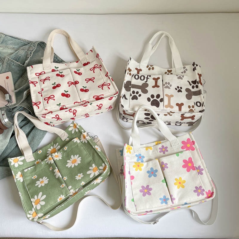 Cartoon capacious cute shopping bag