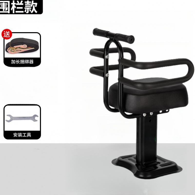 두꺼운 대형 험머 블랙 싱글 시트 + 팔걸이 + 블랙 펜스