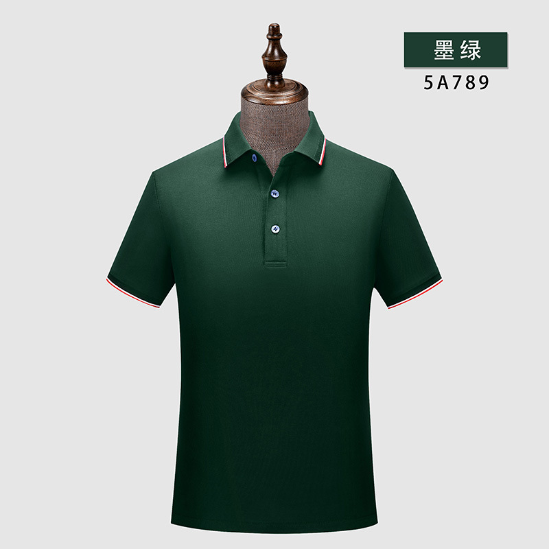 5A antibacteriano anticuerpo desodorante anti-ácaros manga corta solapa camiseta publicidad camisa polo ropa de trabajo personalizada logotipo