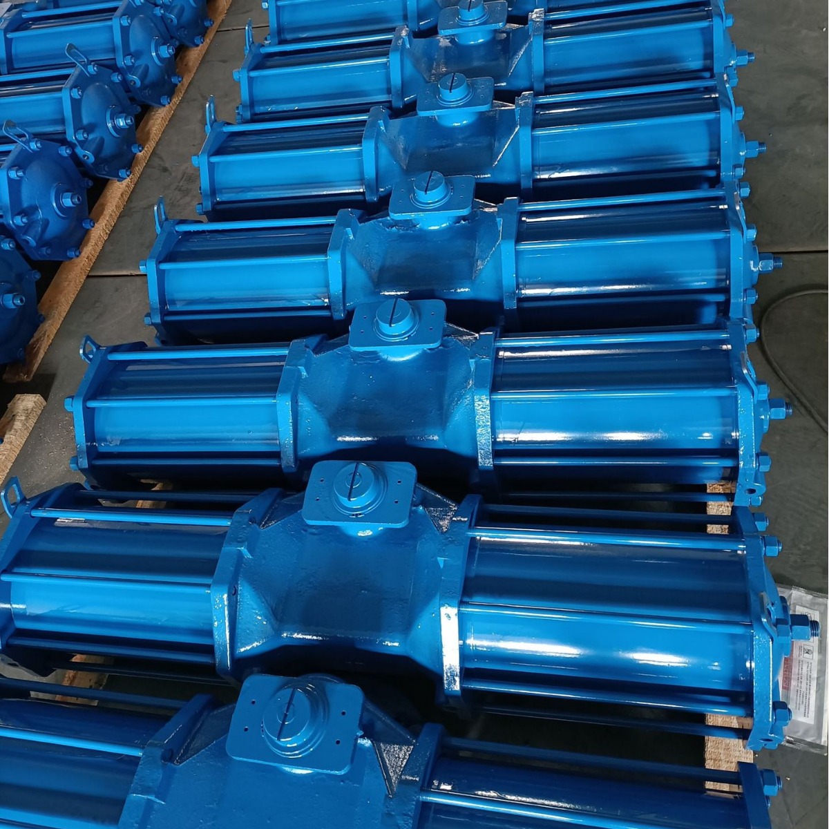 双作用AW 气动执行器规格尺寸参数