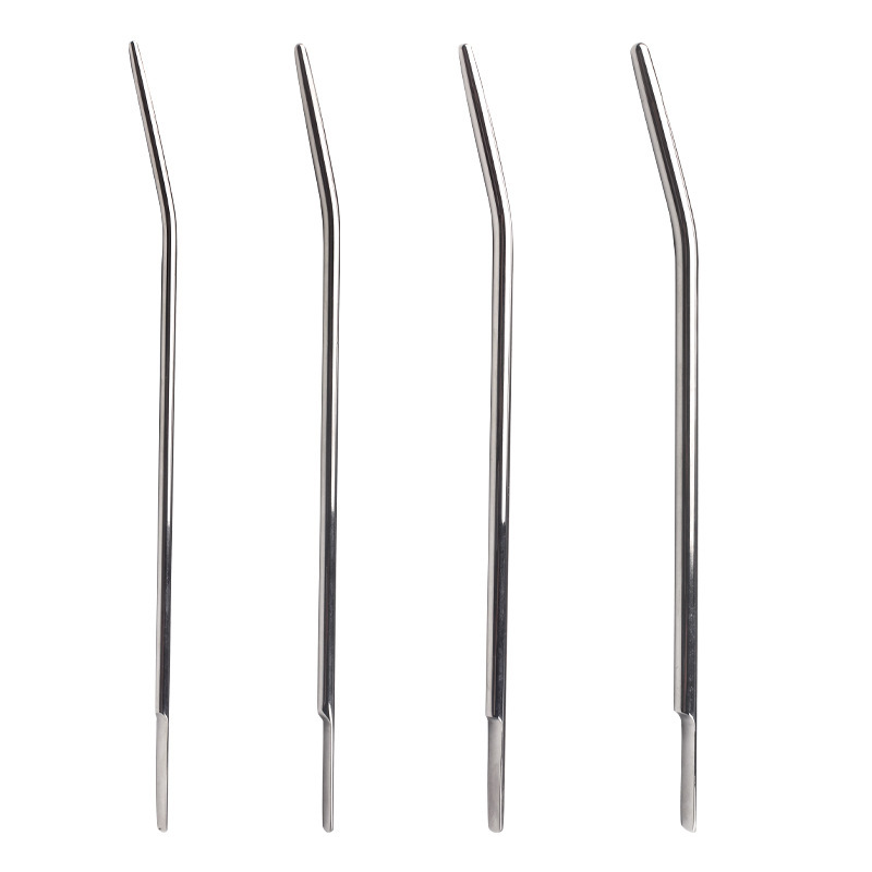 Metal Urethral Dilator Prostate Massager, 260 mm Curved Zinc Alloy Sound for Men — detail image 6