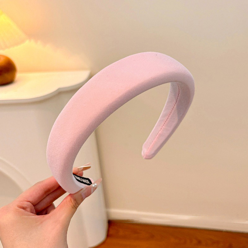 Alta sensación de moda temperamento de cabeza de mujer cabeza alta cabeza lavado cara presión cabello tarjeta de cabello cabello cabello esponja curry universal banda de cabello