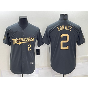 New 2022 All-Star Baseball Suit Twin Cities 2#ARRAEZ 25# Elite Edition Fan Embroidered Baseball Jersey