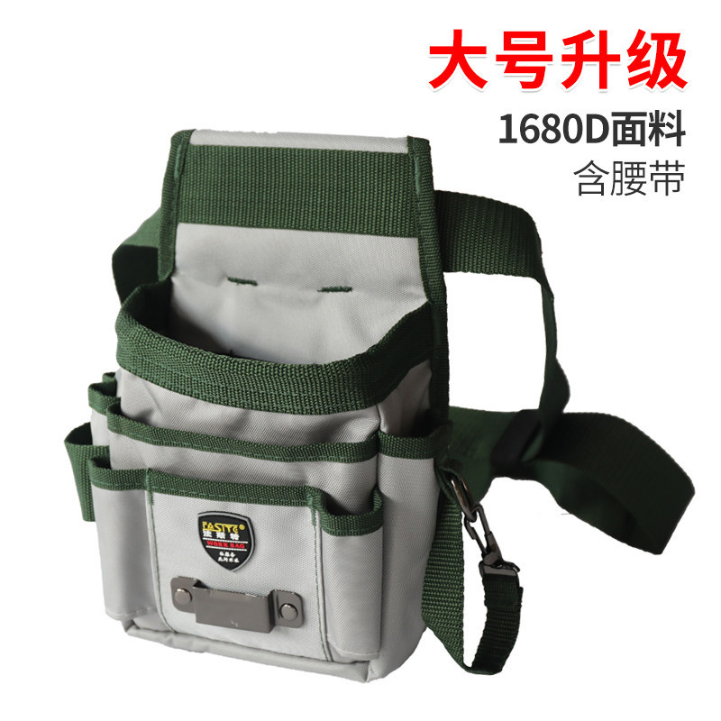 Kit de carpintería de electricista más rápido bolsa de cintura Portátil Bolsa de Cintura de herramientas de reparación multifunción N013