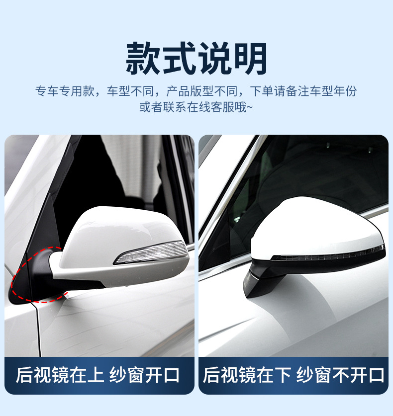 Car Anti-mosquito Screen Window Window Anti-mosquito Net Sunshade for Truck Car Anti-mosquito Screen Anti-mosquito Net for Car