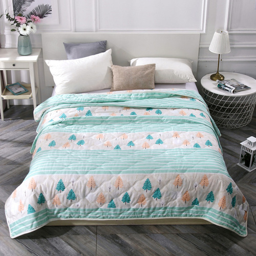 Gift summer quilt air-conditioning quilt gift box summer cool quilt opening event sales spring and autumn quilt double thin quilt wholesale