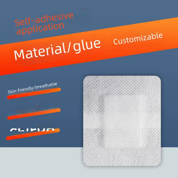 Medical Dressing Postoperative Breathable Non-Woven Self-Adhesive Wound Dressing Patch Sterile Patch Can Be Used as Chest Patch and Navel Patch