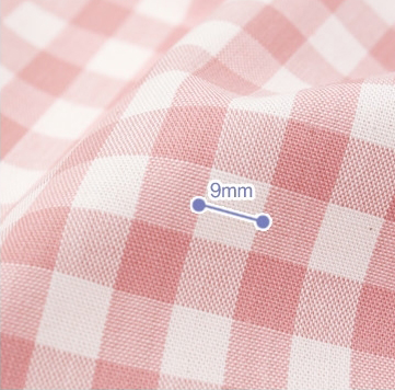 Tejido de viento idílico Plaid Striped sábanas tela mesa almohada sofá tela de picnic procesamiento