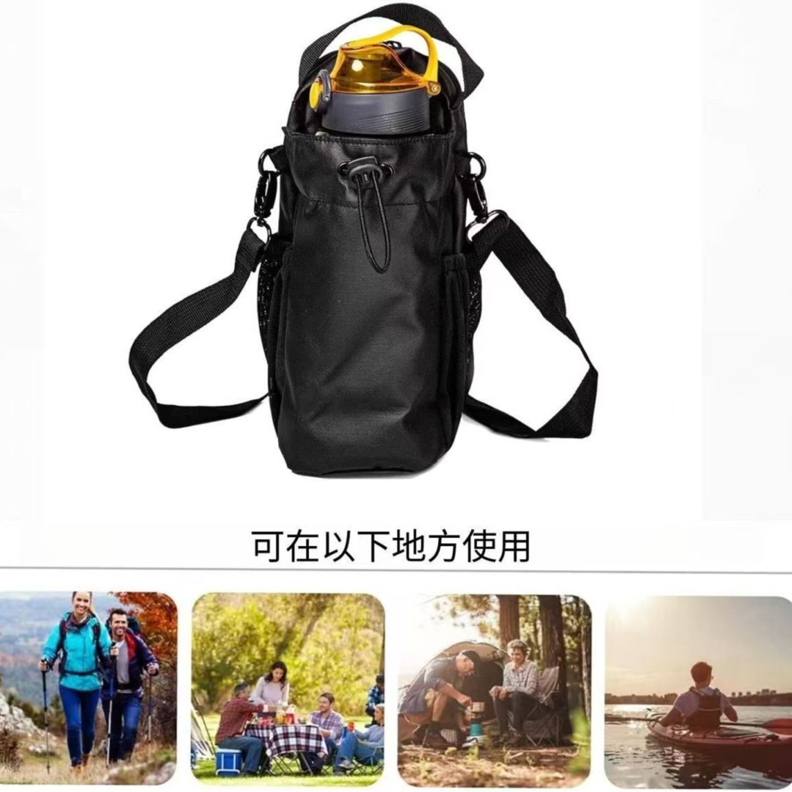 Fitness bolsa de hervidor de agua de absorción de gran capacidad de almacenamiento de llaves de teléfono móvil portátil bolsa de absorción de travesía inclinada bolsa de fábrica al por mayor