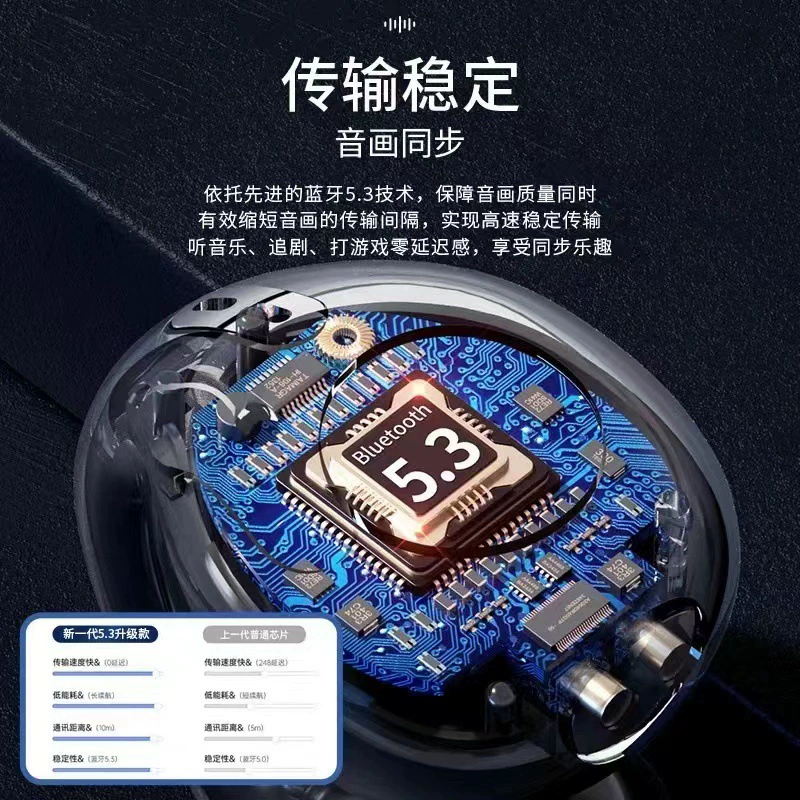 Удлинённые наушники T75, Bluetooth